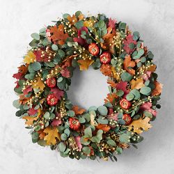 Autumn Jewel Wreath, 22"
