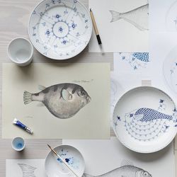 Royal Copenhagen Blue Fluted Dinner Plate