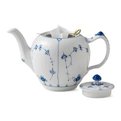 Royal Copenhagen Blue Fluted Teapot