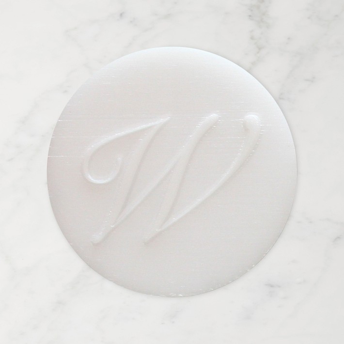 Personal Embosser with Stand, Single-Initial