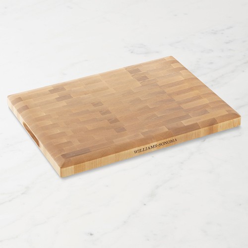 Williams Sonoma End-Grain Cutting & Carving Board, Birch, Medium