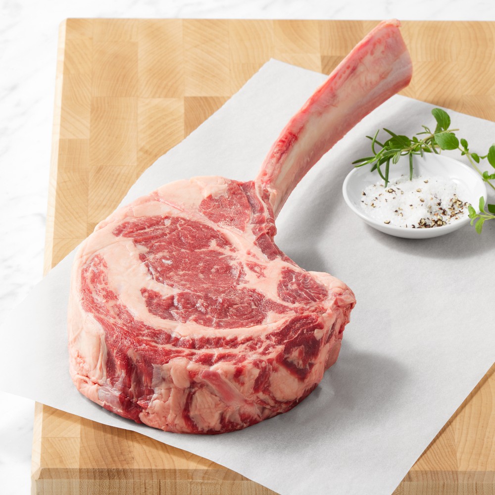 Double R Ranch Tomahawk Steak, 3-lb | Williams Sonoma