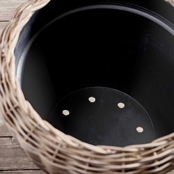 Woven Dry Basket Planter