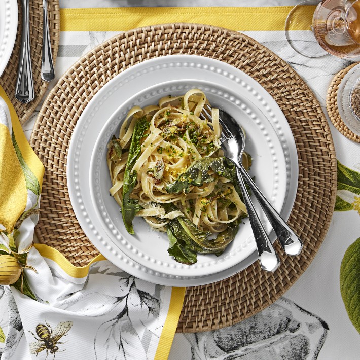 Pillivuyt Beaded Coupe Pasta Bowls | Williams Sonoma