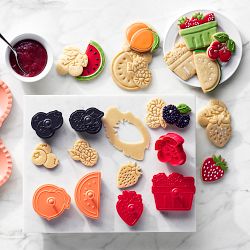 Williams Sonoma Summer Fruit Impression Cookie Cutters, 22-Piece Set