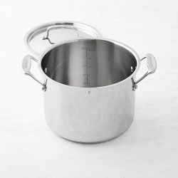 Cuisinart Chef's Classic Stainless-Steel Pasta Pot with Straining Cover, 6-Qt.