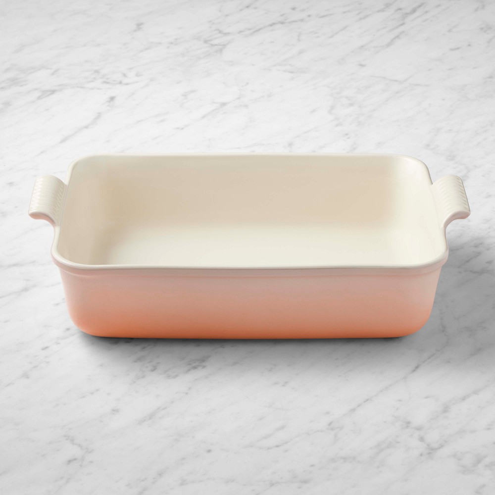 Le Creuset Stoneware Lasagna Pan, 6 1/2 Qt. - 6 1/2 Qt., Peche