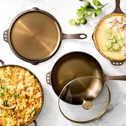 Smithey Seasoned Cast Iron Classic Skillet, Set of 2