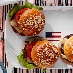 American Flag Platter