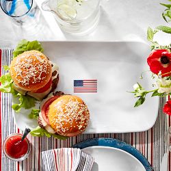 American Flag Platter