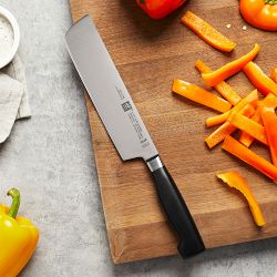 Zwilling Four Star Eco Nakiri Knife, 6.5"