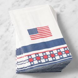 Americana Guest Towel Napkin, Set of 15