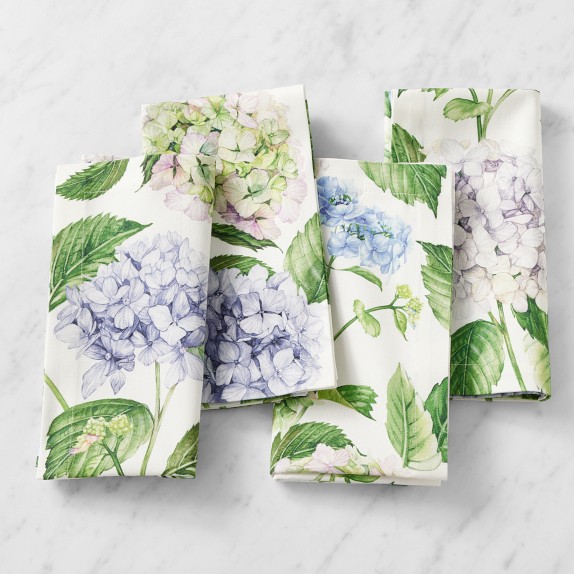 Hydrangea Napkins, Set of 4