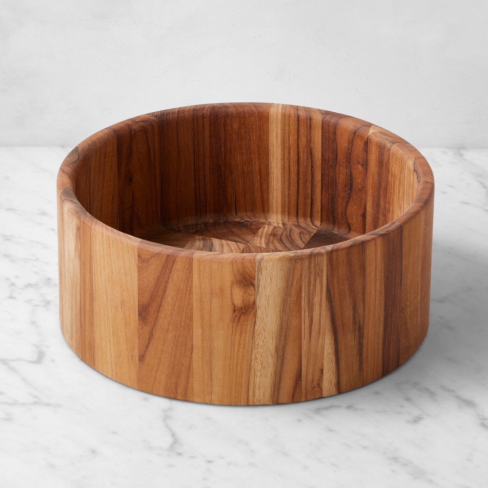 Teak Salad Bowl - 12"