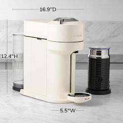Nespresso Vertuo Next Espresso Machine with Aeroccino Milk Frother by Breville