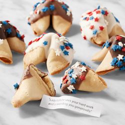 4th of July Fortune Cookies, Set of 6