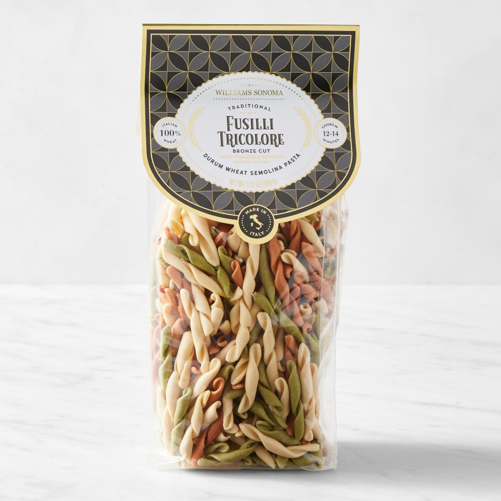 Williams Sonoma Pasta, Fusilli Tricolore | Williams Sonoma