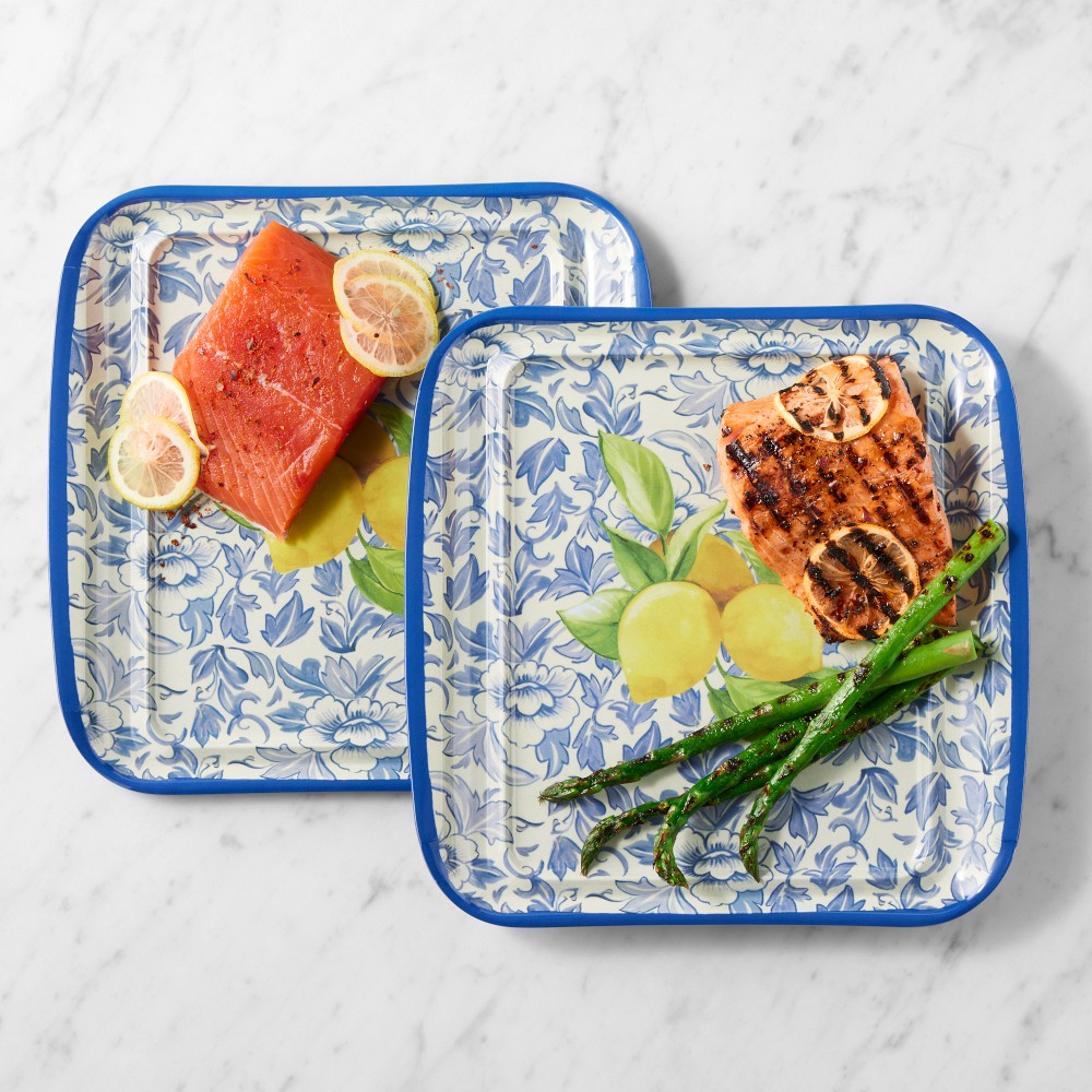 Lemon Grill Prep Trays, Set of 2 | Williams Sonoma