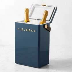 Fieldbar Drinks Cooler Box, Sea Boat Blue