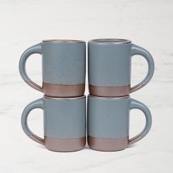 East Fork Mugs, Set of 4, Heron