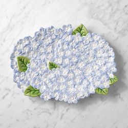 Hydrangea Figural Platter