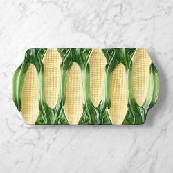Figural Corn Platter