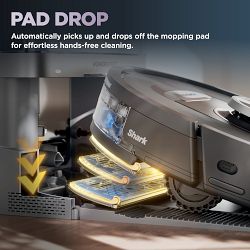 Shark® PowerDetect™ 2-in-1 Robot Vacuum and Mop with NeverTouch™ Base