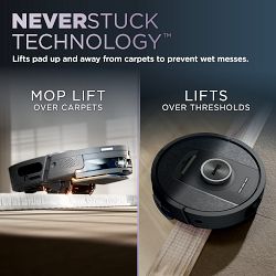 Shark® PowerDetect™ 2-in-1 Robot Vacuum and Mop with NeverTouch™ Base