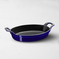Staub Enameled Cast Iron Oval Gratin Baking Dish