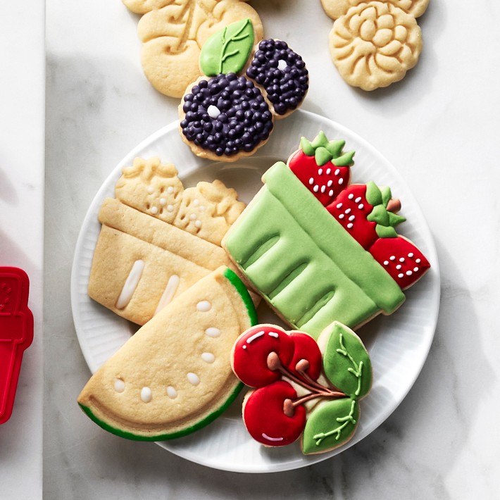 Summer Fruit Impression Cookie Cutters Set | Williams Sonoma