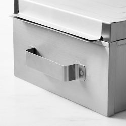 Williams Sonoma Smoker Box &amp; Hickory Smoking Chips Set