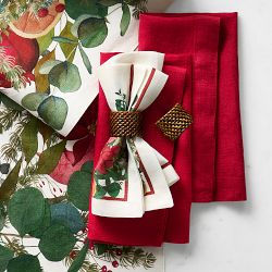 Fruit Garland Napkins, Set of 4