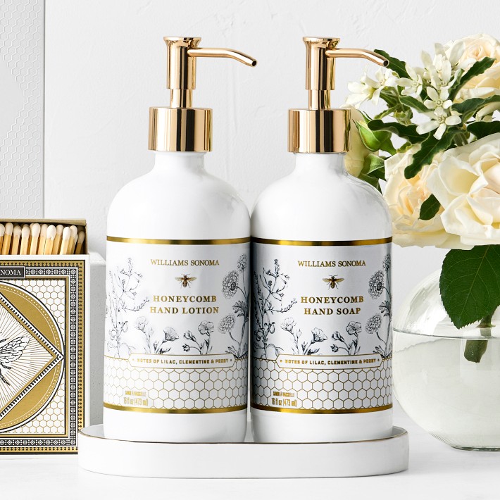 Honeycomb Hand Soap & Lotion Set | Williams Sonoma
