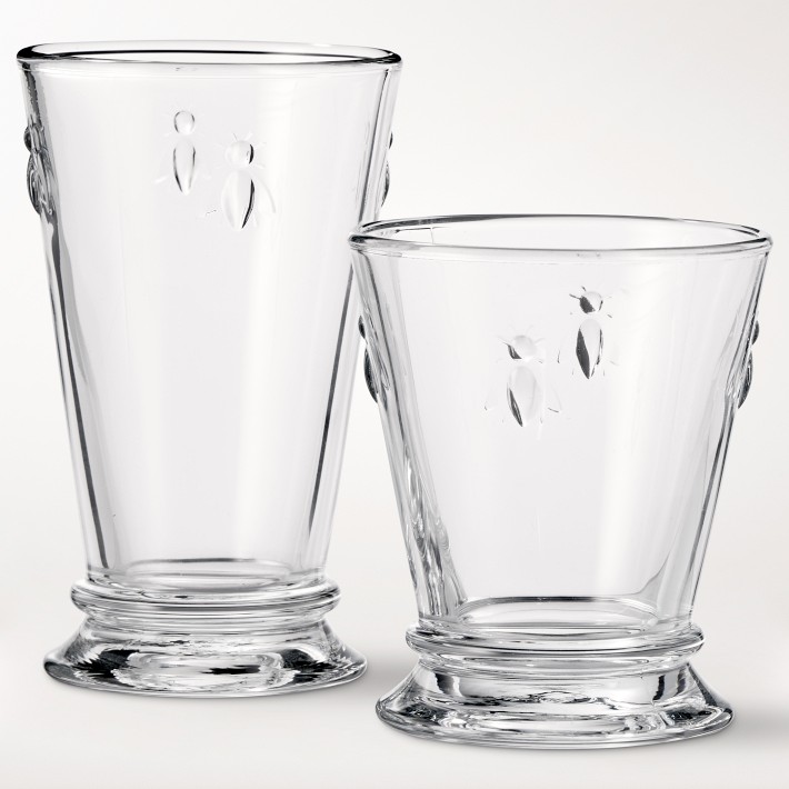 Set De 6 Verres à Vin Bee Goblet 8 Oz (240ml) - Décoration Abeilles Napoléoniennes, Moderne