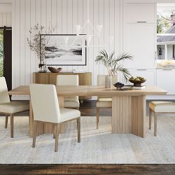 Dietrich Communal Rectangular Dining Table (96"-144")