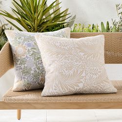 Morris &amp; Co. x Williams Sonoma Home Reversible Performance Pillow Cover, Larkspur