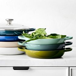 Le Creuset Signature Enameled Cast Iron Braiser with Glass Lid, 2 1/4-Qt.