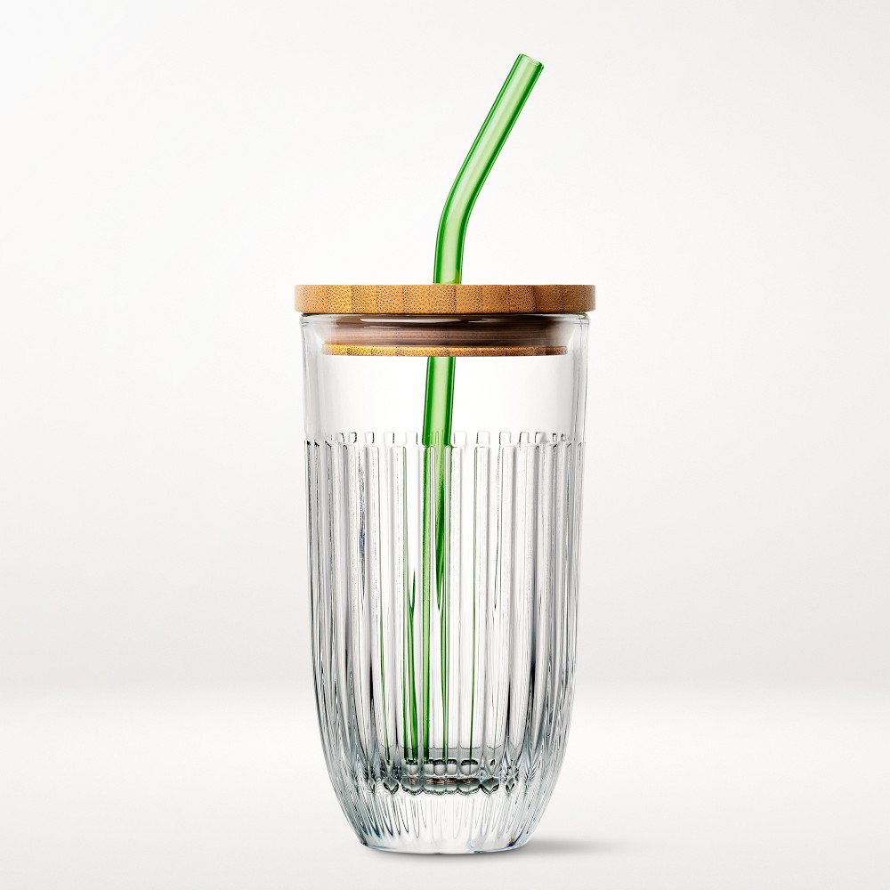 La Rochere Ouessant Smoothie Glass & Straw