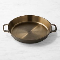 OPEN BOX: Smithey Seasoned Cast Iron Dual Handle Skillet, 14"