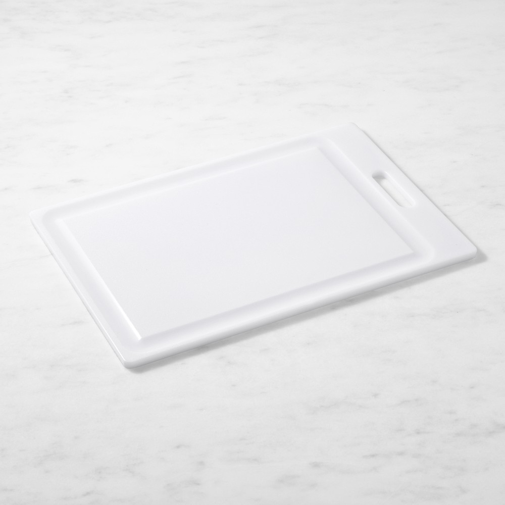 Williams Sonoma Synthetic Cutting & Carving Board - White