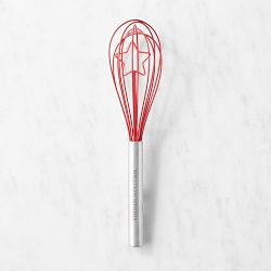 Williams Sonoma Silicone Novelty Star Whisk, Red