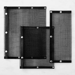 Williams Sonoma Outdoor Nonstick Mesh Grill Bags, Set of 3