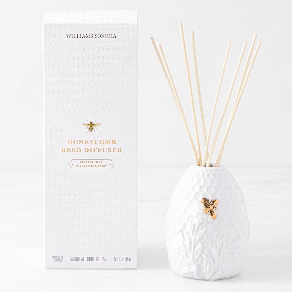 Honeycomb Porcelain Bee Diffuser