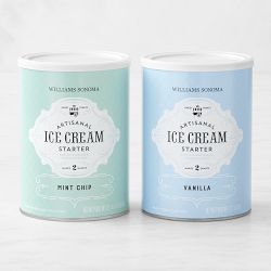 Williams Sonoma Vanilla & Mint Chip Ice Cream Starter Duo