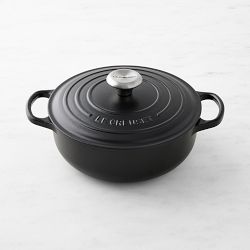 Le Creuset Enameled Cast Iron Sauteuse Pan, 3 1/2-Qt., Matte Black