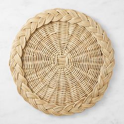AERIN x Williams Sonoma Braided Woven Charger
