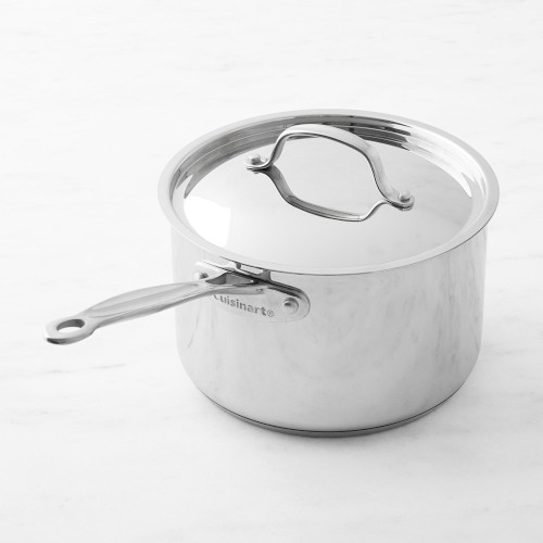 Cuisinart Chef's Classic Stainless-Steel Saucepan, 4-Qt.