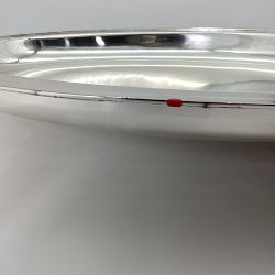 OPEN BOX: Silver Oval Tray, Large