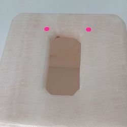 OPEN BOX: AERIN Pink Onyx Bath Accessories, Tissue Box Cover