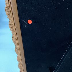 OPEN BOX: AERIN Wicker Scalloped Gallery Frame, 8" X 10"